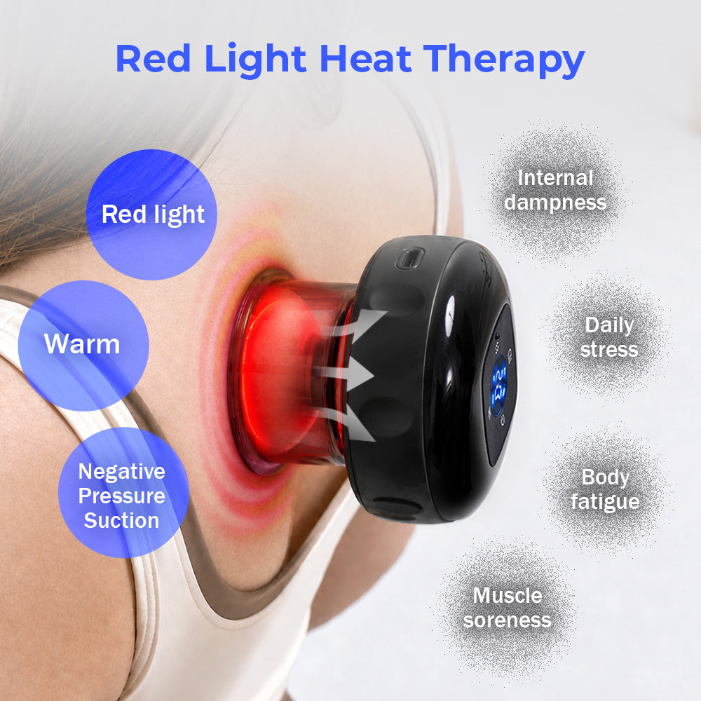 HubiCare Red Light Smart Cupping Massager HCM-10