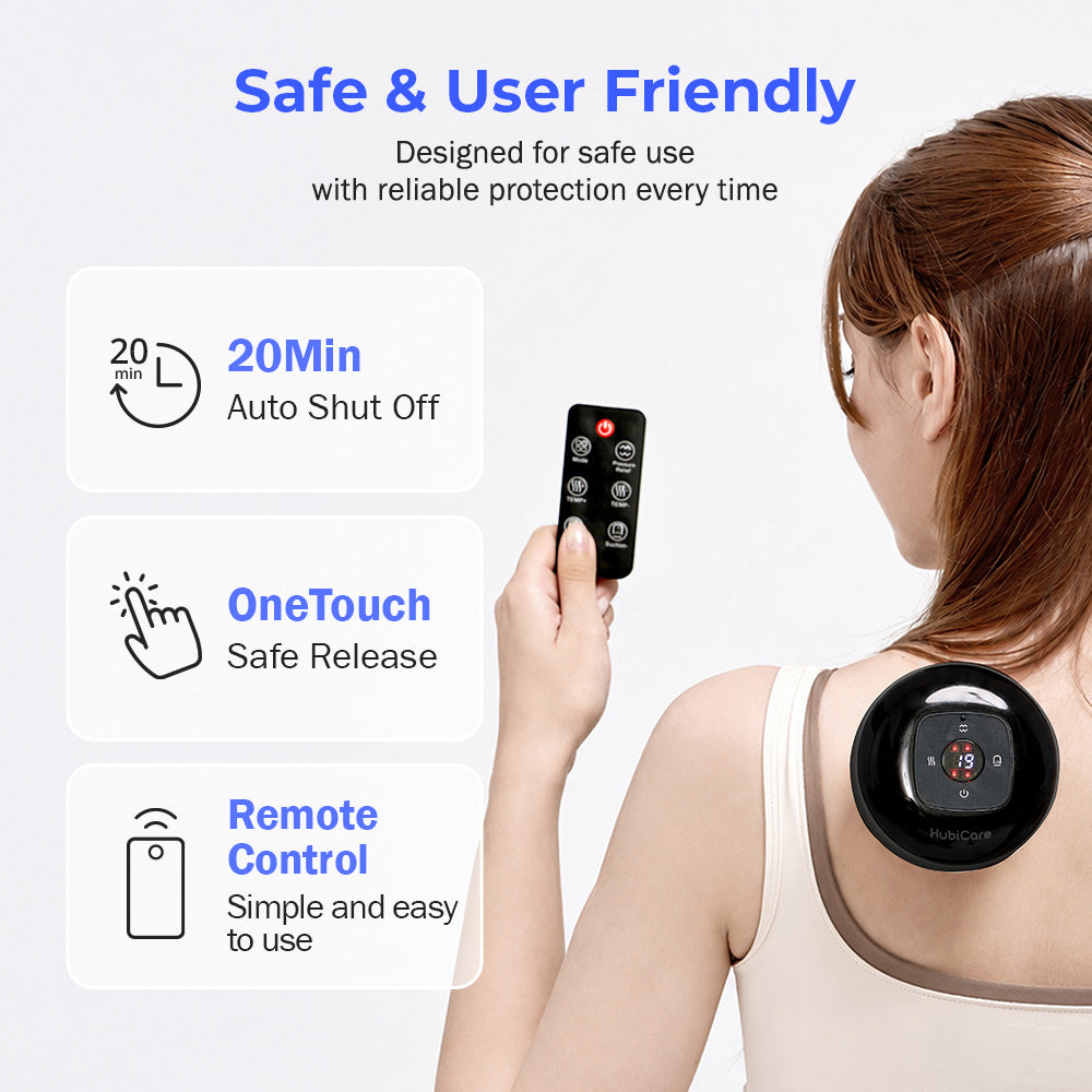 HubiCare Red Light Smart Cupping Massager HCM-10