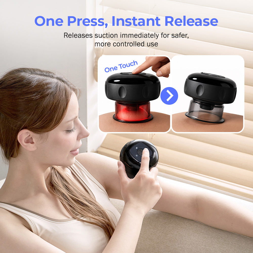 HubiCare Red Light Smart Cupping Massager HCM-10