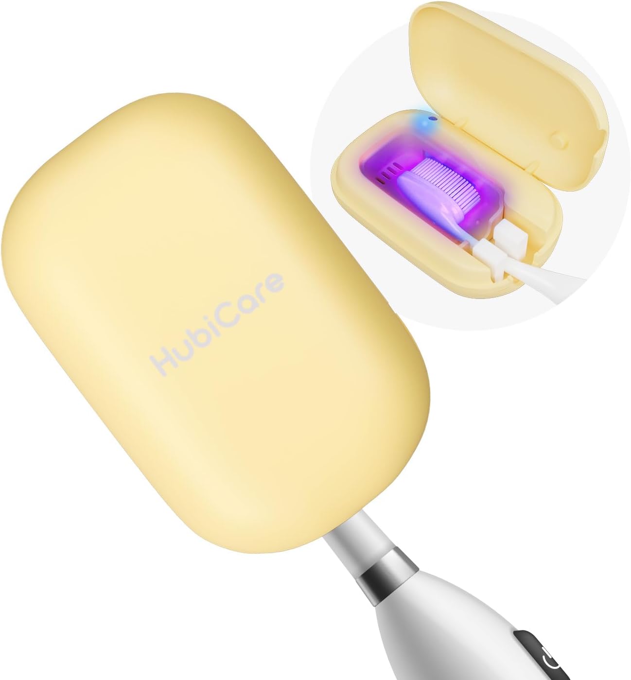 HubiCare Pastel Toothbrush Sanitizer HTS-750