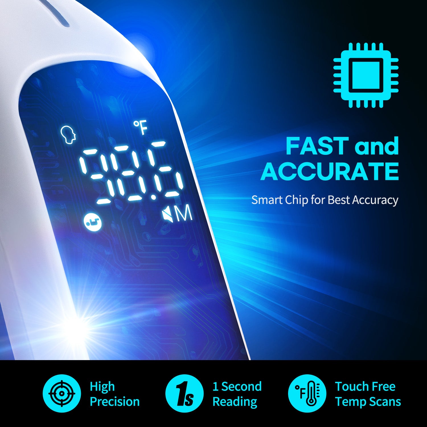 HubiBaby Infrared Thermometer FC-IR207