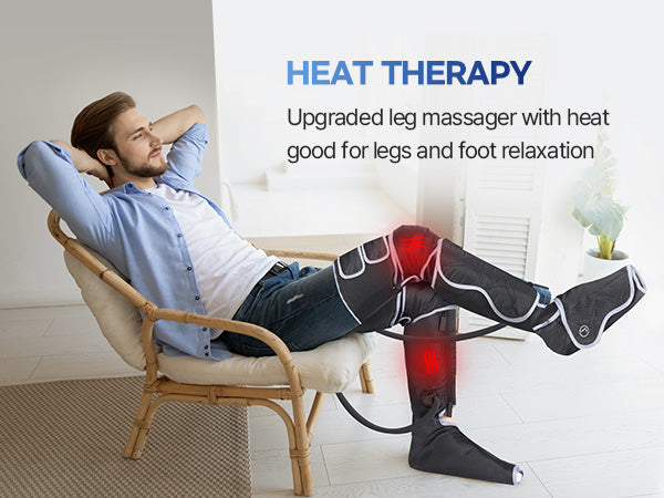 HubiCare Thigh to Feet Air Compression Leg Massager FE-7208
