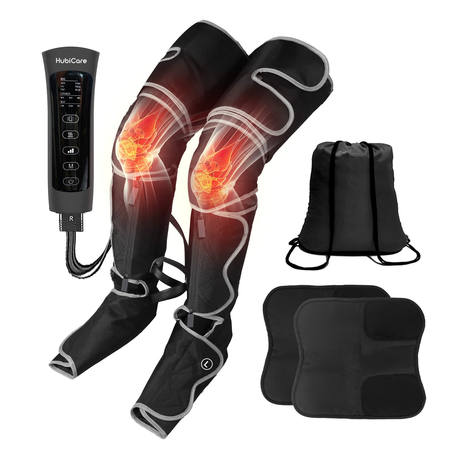 HubiCare Thigh to Feet Air Compression Leg Massager FE-7208