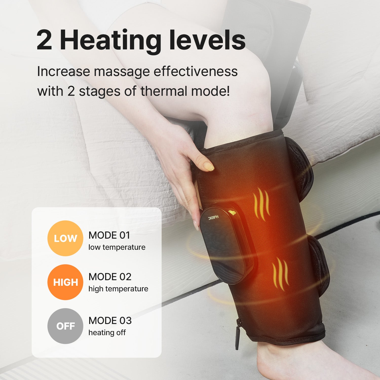 HubiCare Wireless Air Compression Leg Massager FE-7301