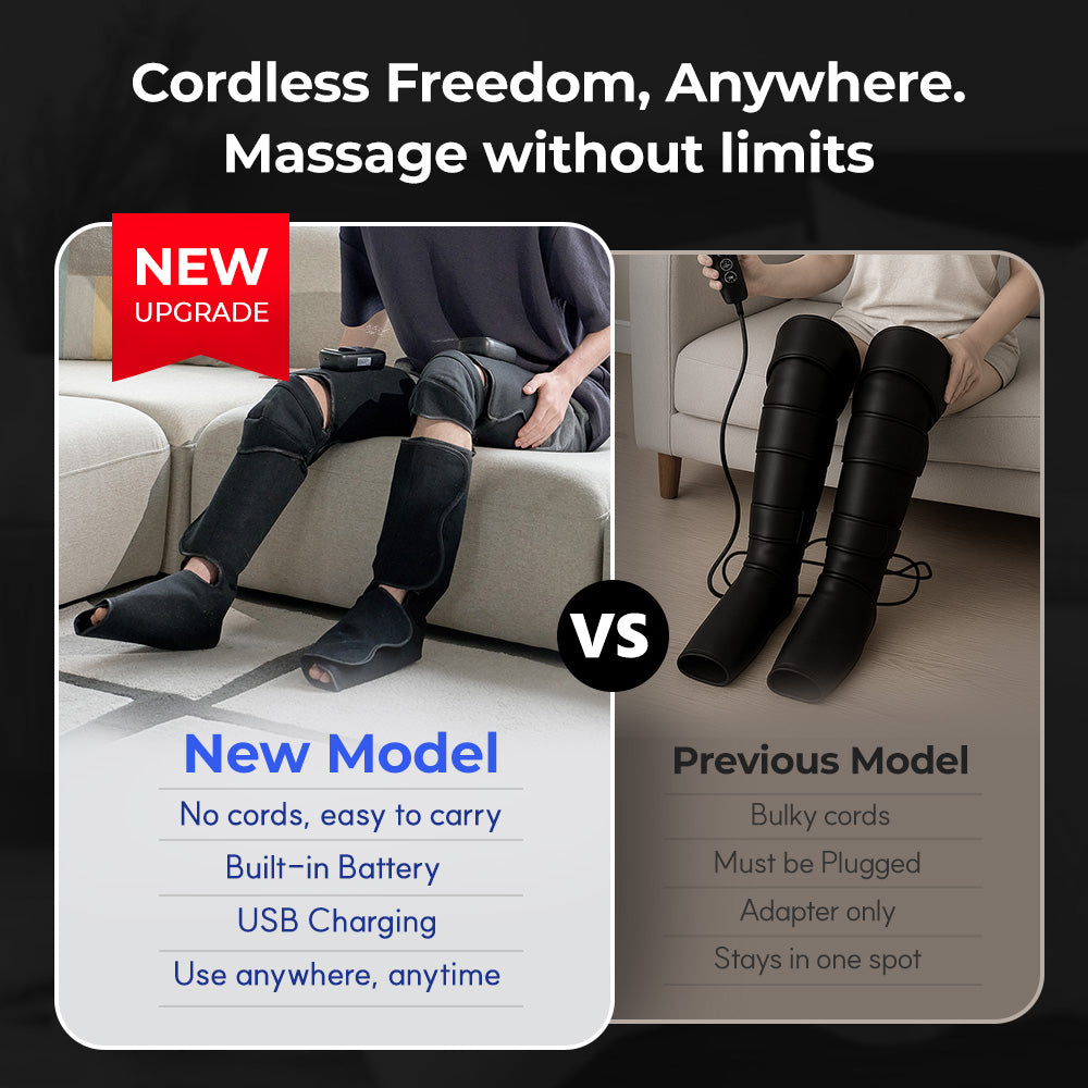 HubiCare Cordless Full-Leg Massager FE-7313k