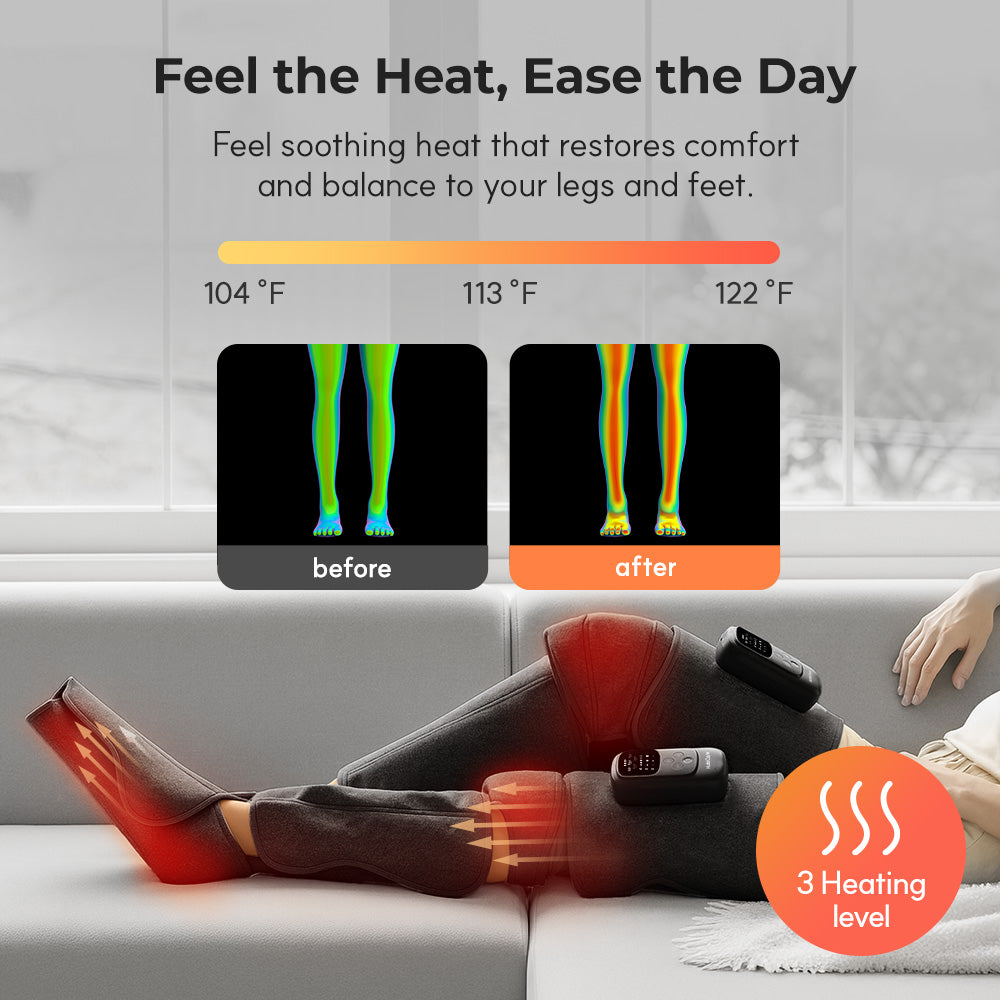 HubiCare Cordless Full-Leg Massager FE-7313k