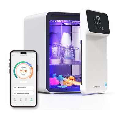 HubiBaby Smart UV Bottle Sanitizer and Dryer with APP Control