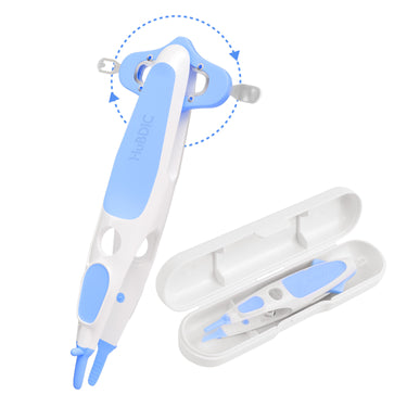 HubiBaby 3 in 1 Baby Nose Cleaning Tweezer Booger Stick HBGS-2