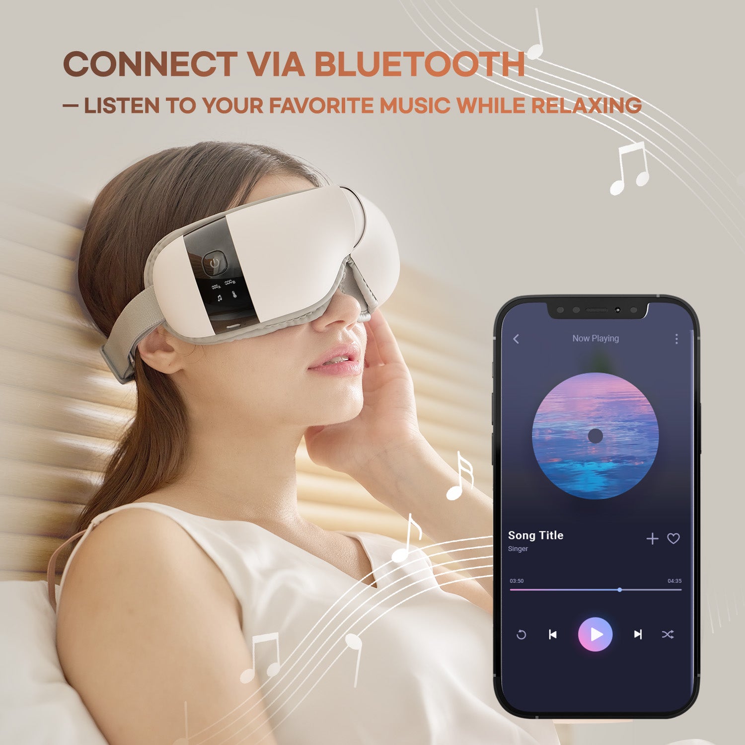 HubiCare Ultra Quiet with Double Pad Eye Massager HEM-7
