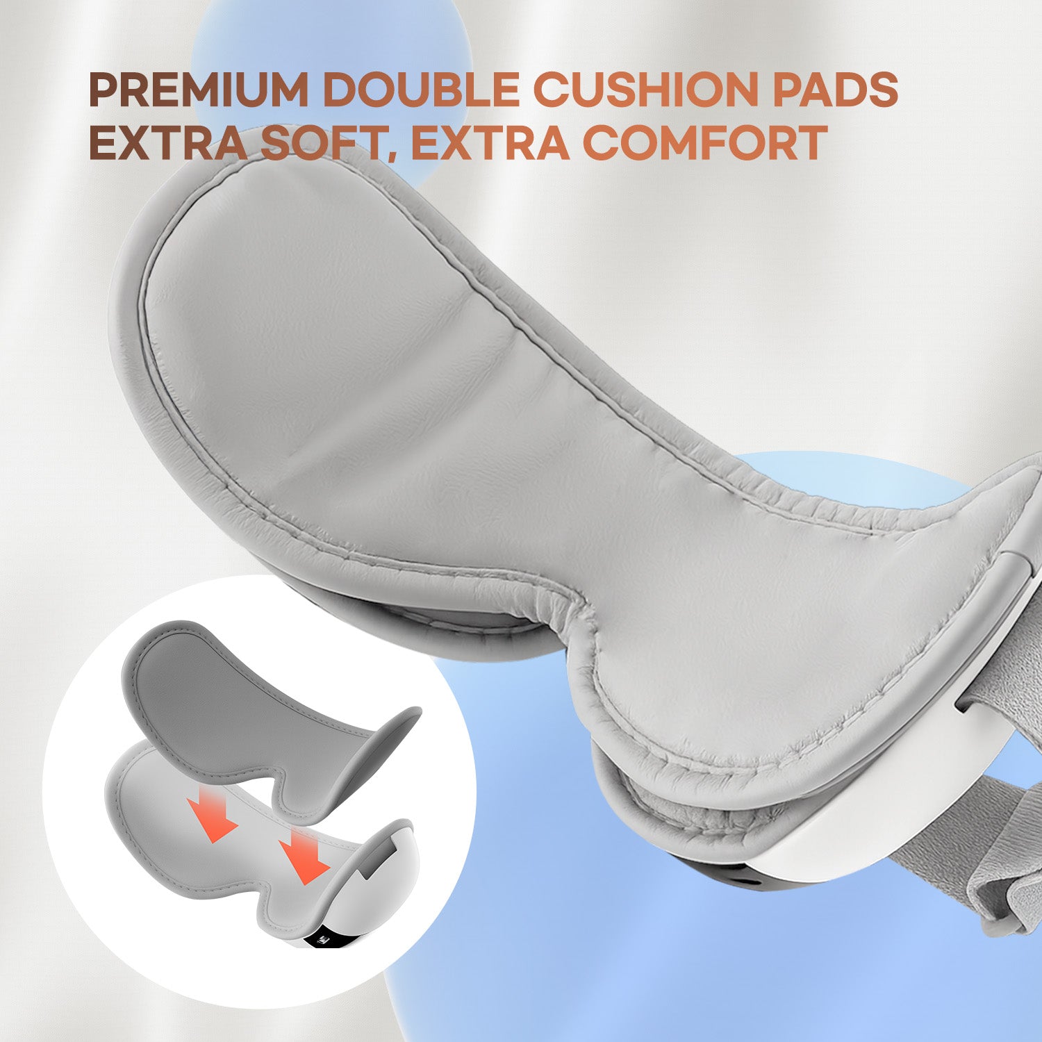 HubiCare Ultra Quiet with Double Pad Eye Massager HEM-7