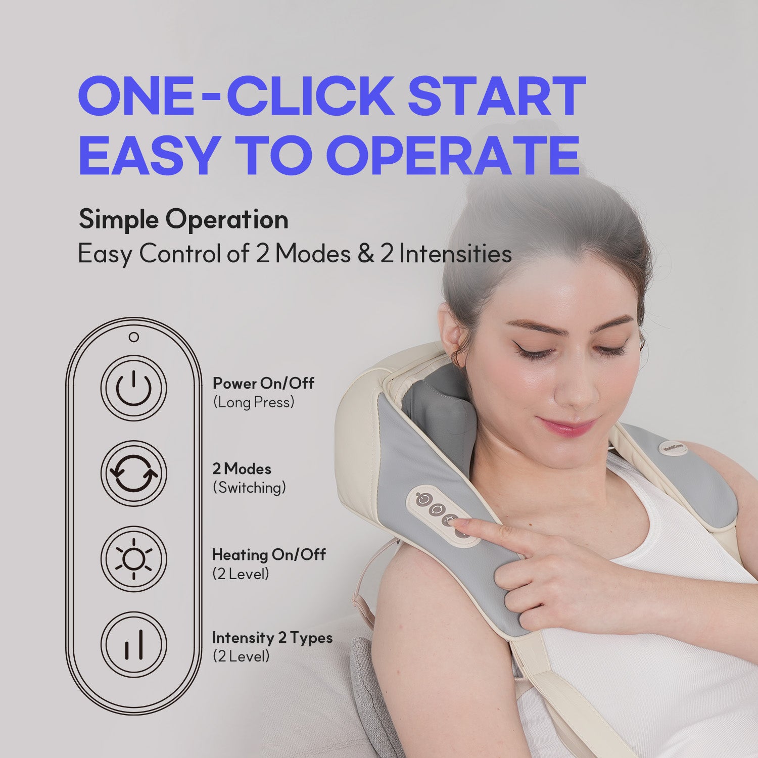 HubiCare Neck & Shoulder Massager HMH-1000