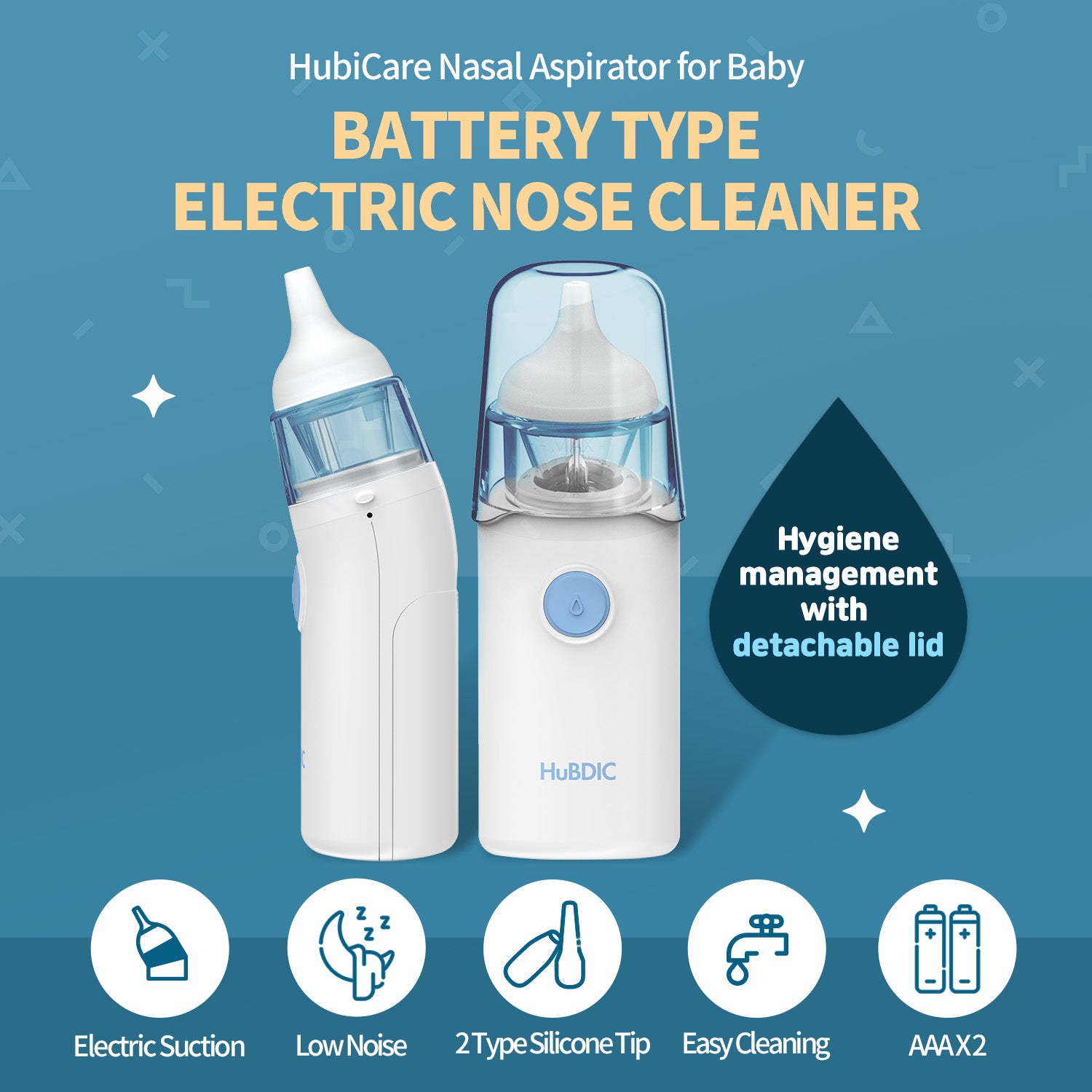 HubiCare Battery type Nasal Aspirator for Baby HNA-150