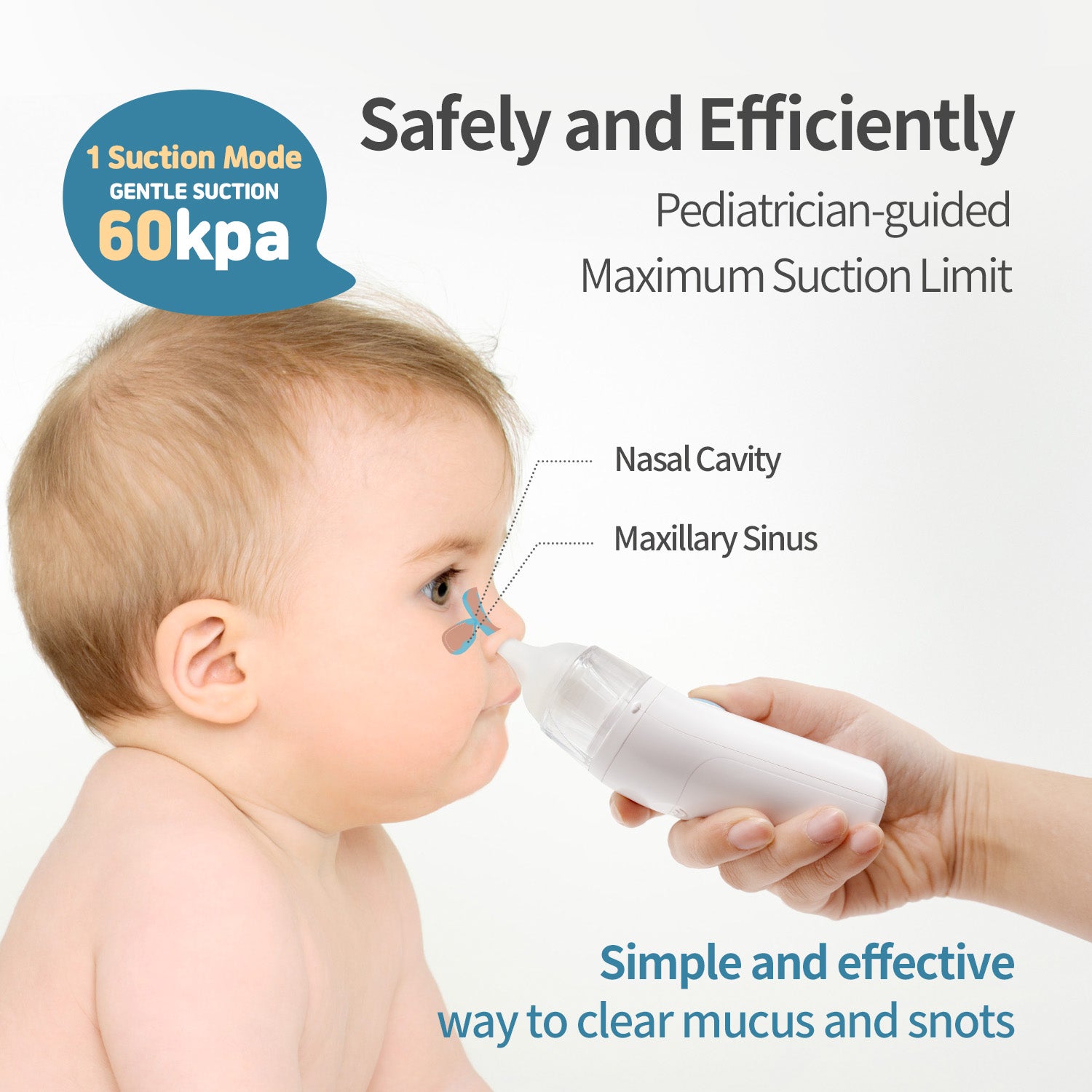 HubiCare Battery type Nasal Aspirator for Baby HNA-150