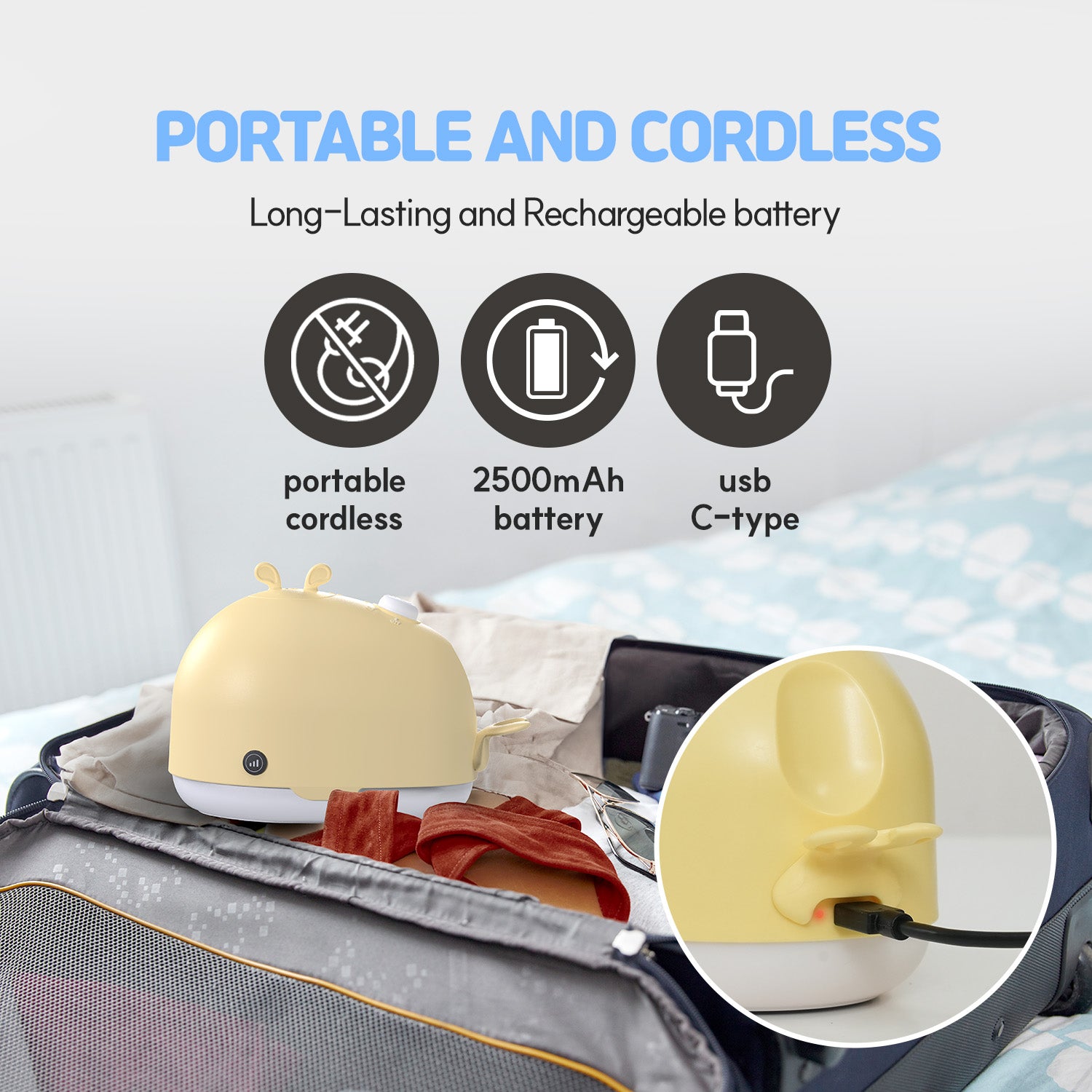 HubiBaby Cleanose pro, Electric Nasal Aspirator for Baby HNA-3000
