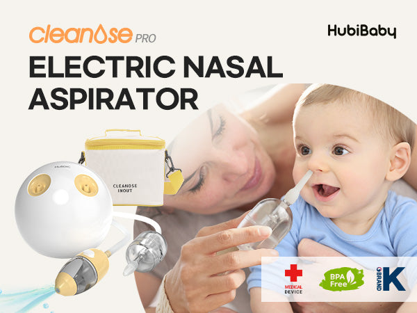 HubiBaby Electric Nasal Aspirator for Baby with Mist Spray HNA-1000