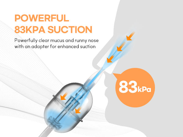 HubiBaby Electric Nasal Aspirator for Baby with Mist Spray HNA-1000