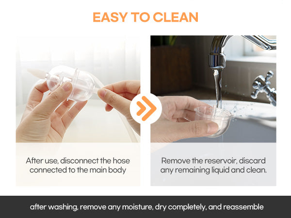 HubiBaby Electric Nasal Aspirator for Baby with Mist Spray HNA-1000