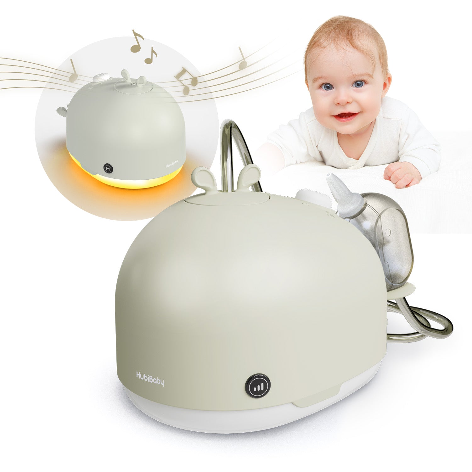 HubiBaby Cleanose pro, Electric Nasal Aspirator for Baby HNA-3000