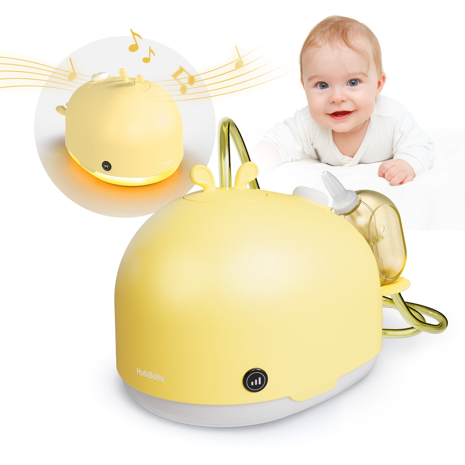 HubiBaby Cleanose pro, Electric Nasal Aspirator for Baby HNA-3000