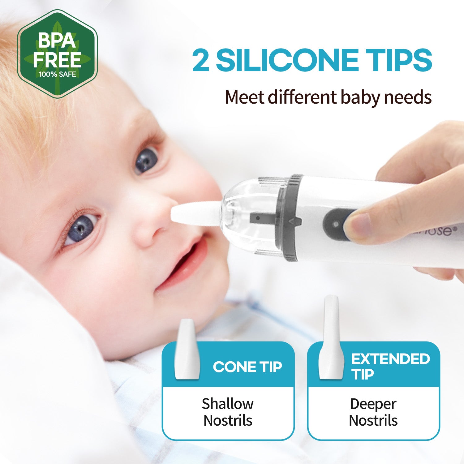 HubiCare Rechargeable Portable Nasal Aspirator for Baby HNA-300