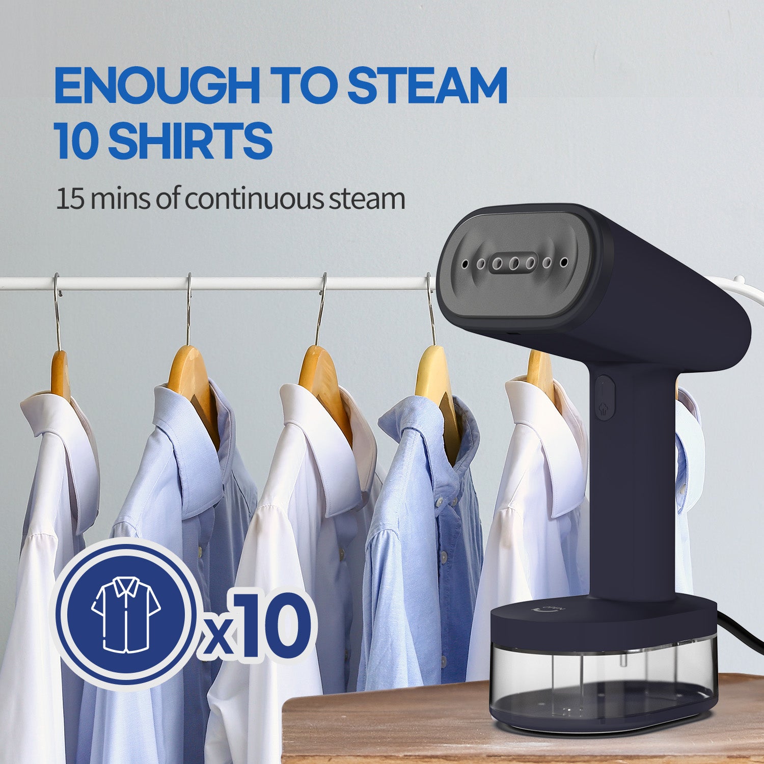 HubiCare HSI-1 Handheld Garment Steamer