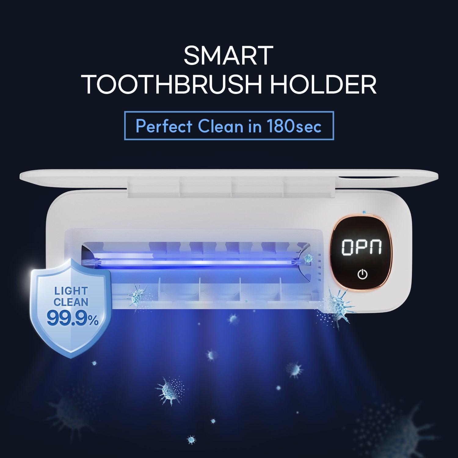 HubiCare Wall-mounted Toothbrush Sanitizer HTS-20