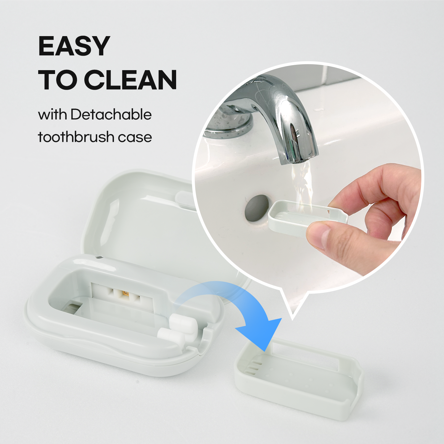 HubiCare Pastel Toothbrush Sanitizer HTS-750