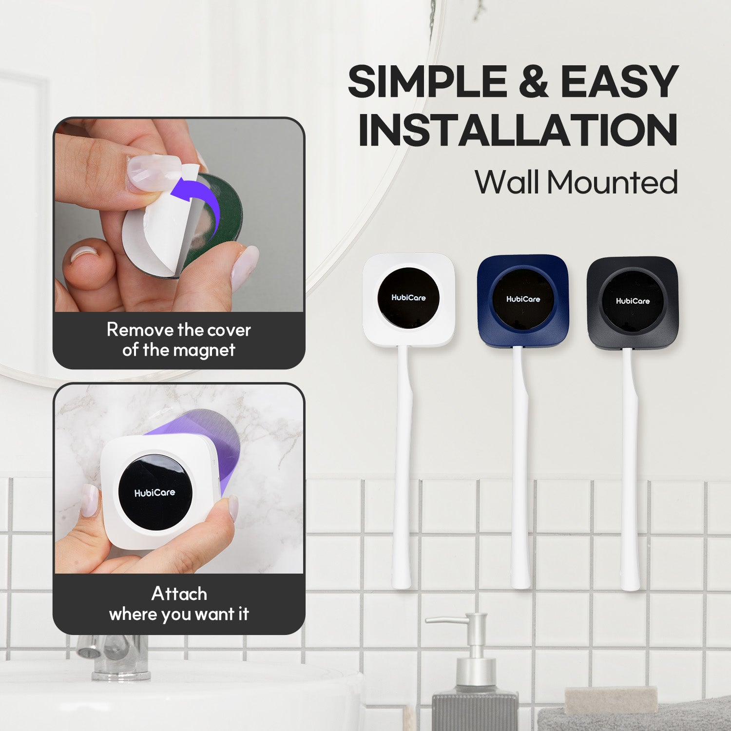 HubiCare Heating Toothbrush Sanitizer HTS-850