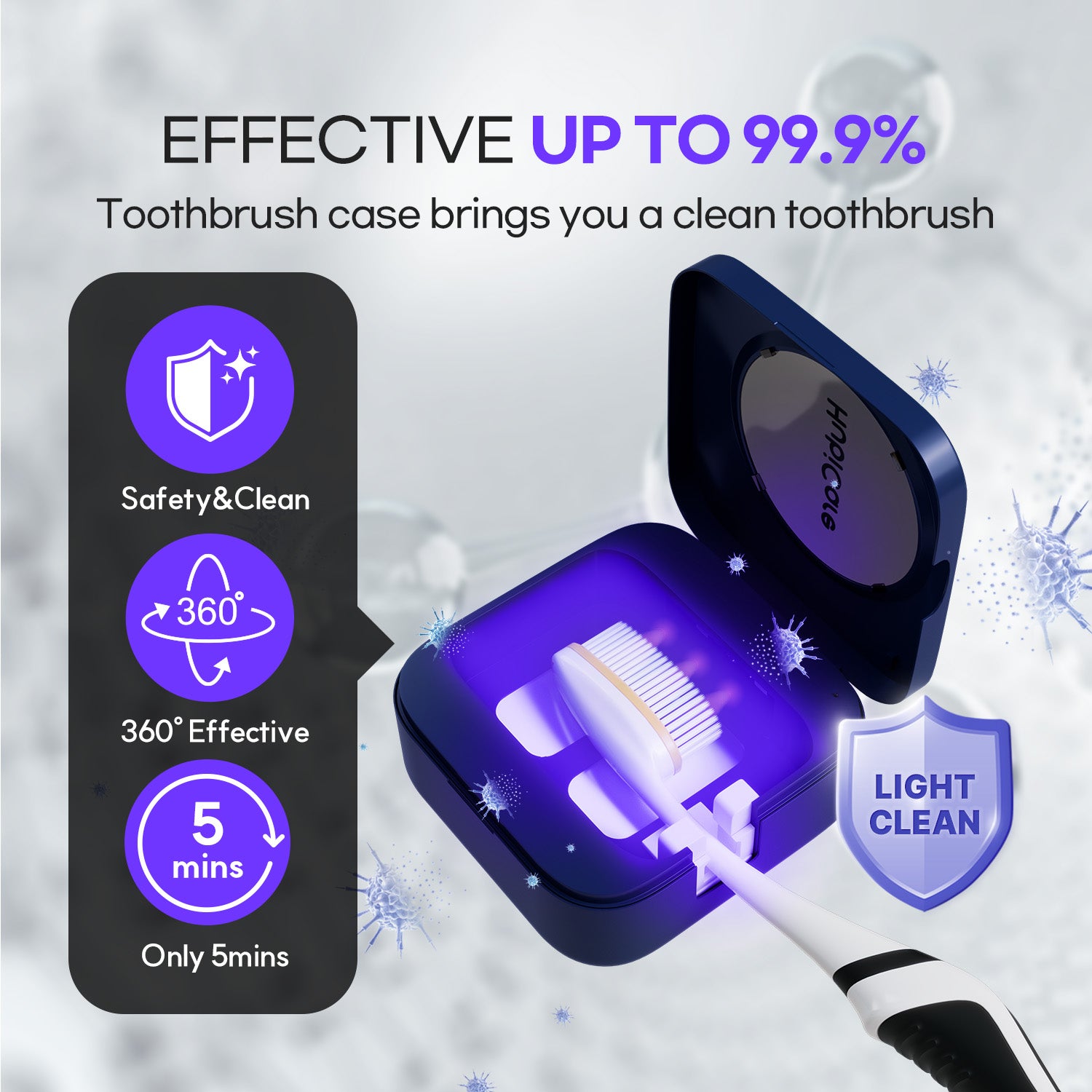 HubiCare Heating Toothbrush Sanitizer HTS-850
